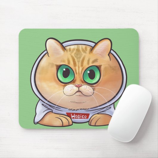 Hosico-Cartoon Mousepad (Mit Mouse)