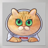 Hosico Cartoon Poster (Vorne)