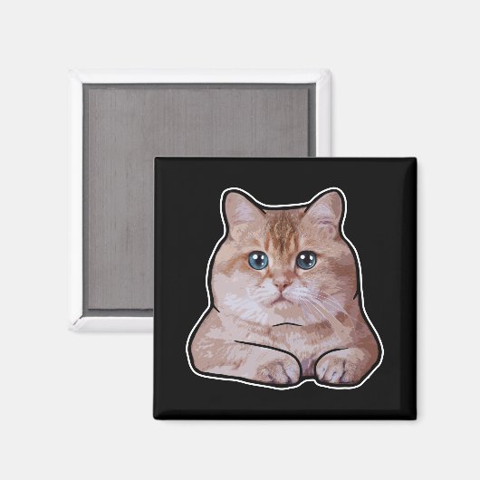 Hosico Cat Magnet (Vorderseite/Rückseite)