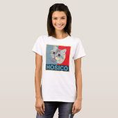 Hosico - Red Blue Illustration T-Shirt (Vorne ganz)