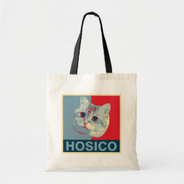 Hosico - Red Blue Illustration Tragetasche