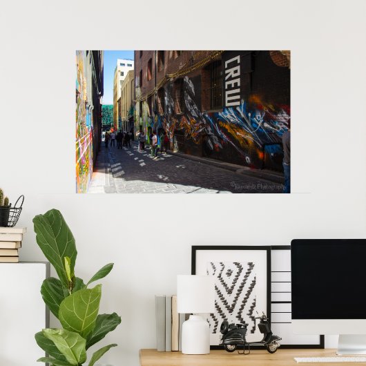 Hosier Lane Poster (Heimbüro)