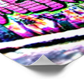 Hosier Lane Street Artwork - Melbourne, Australien Poster (Ecke)