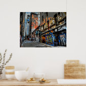 Hosier Lane's Street Art and Graffiti - Melbourne Poster (Küche)