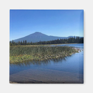 Hosmer Lake im Sommer, Oregon Magnet