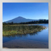 Hosmer Lake im Sommer, Oregon Poster (Vorne)