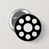 Hosokawa star button (Vorne & Hinten)