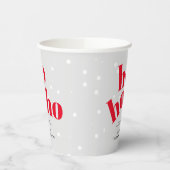 Hospho Let's Get Tipsy and Toasty Christmas Party Pappbecher (Links)