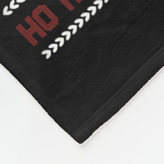 Hospho Santa Claus Dabbing Ugly Christmas Sweater Fleecedecke (Ecke)