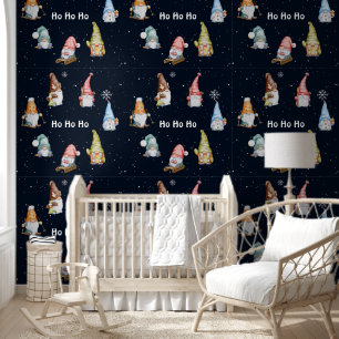 Hospho Weihnachtsgnomies Holiday Kids Room Tapete