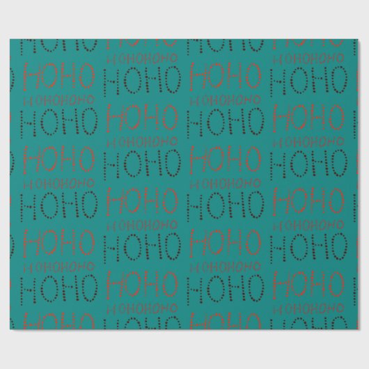 Hospho Weihnachtsgrün Geschenkpapier (Flach)