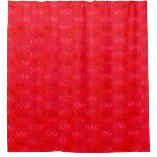Hospho Weihnachtsgrün Wrapping Paper Duschvorhang (Vorderseite)