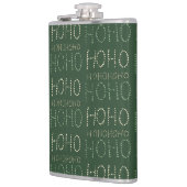 Hospho Weihnachtsgrün Wrapping Paper Flachmann (Links)