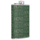 Hospho Weihnachtsgrün Wrapping Paper Flachmann (Rechts)