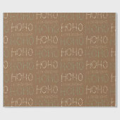 Hospho Weihnachtsgrün Wrapping Paper Geschenkpapier (Flach)