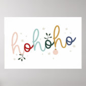 Hospho Weihnachtsposter Poster (Vorne)