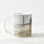 Hospice and Lighthouse, Honfleur von Georges Seura Kaffeetasse (Links)