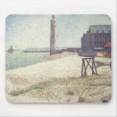 Hospice and Lighthouse, Honfleur von Georges Seura Mousepad (Vorne)