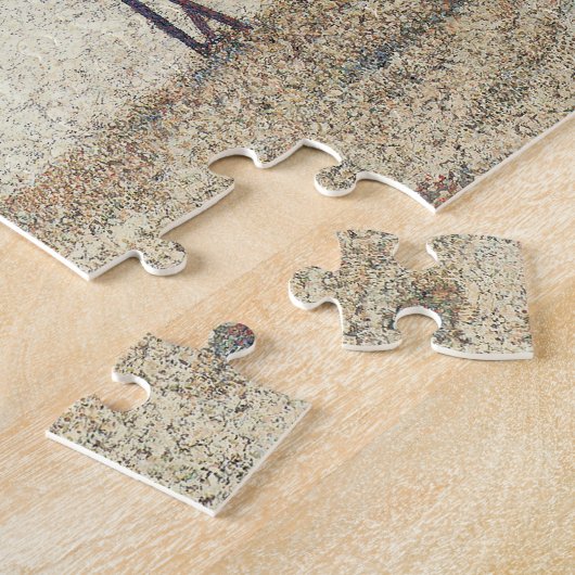 Hospice and Lighthouse, Honfleur von Georges Seura Puzzle (Seite)