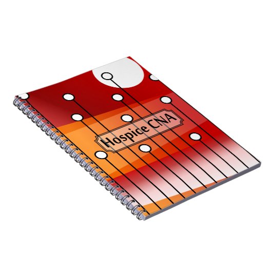Hospice CNA Pflegeassistent Notizblock (Rechte Seite)