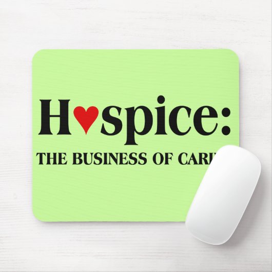 Hospice ist im Geschäft, für andere kümmern Mousepad (Mit Mouse)