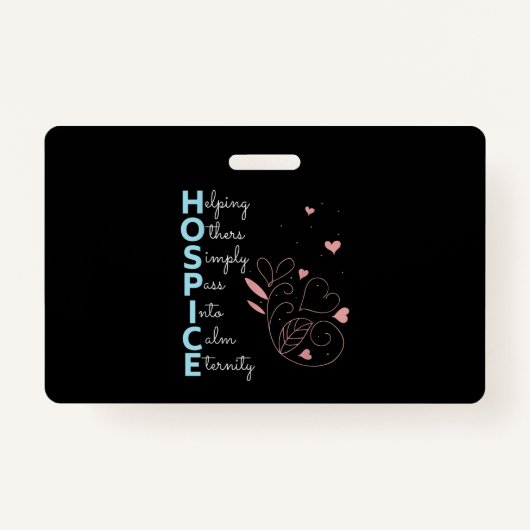 Hospice Nurse Ausweis (Vorderseite)