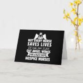 Hospice Nurse Danke Karte (Gelbe Blume)