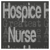 Hospice Nurse Extraordinaire Stoff (Nahaufnahme)