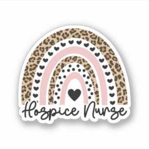 Hospice Nurse, Hospice RN Nurse Apprecife Geschenk Aufkleber
