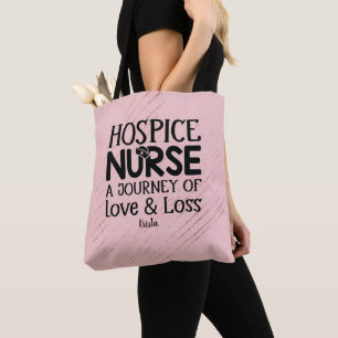 Hospice Nurse Journey Pink Tasche