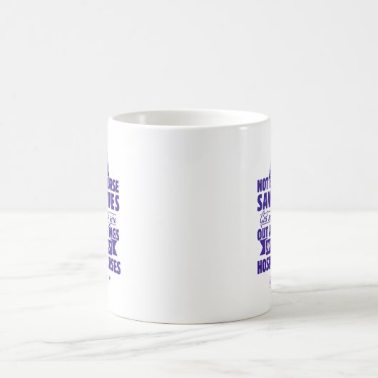 Hospice Nurse Personalisiert Kaffeetasse (Mittel)