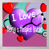 Hospice Nurse Poster (Vorne)