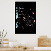 Hospice Nurse Poster (Küche)