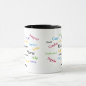 Hospice Nurse Ringer Tasse (Zentrum)