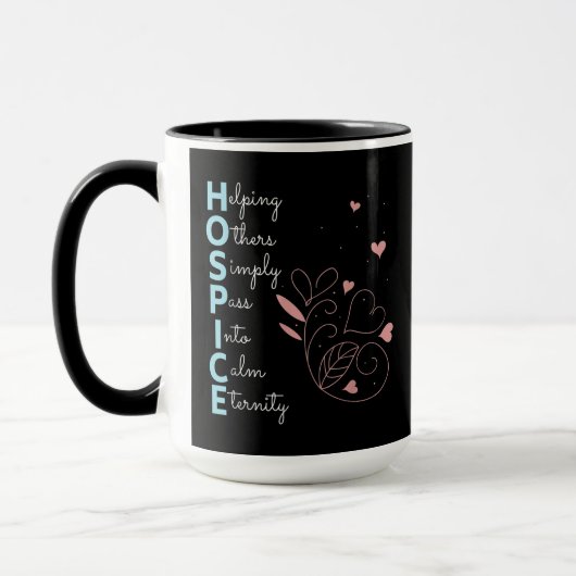 Hospice Nurse Tasse (Links)