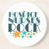 Hospice Nurses Rock Getränkeuntersetzer (Vorne)