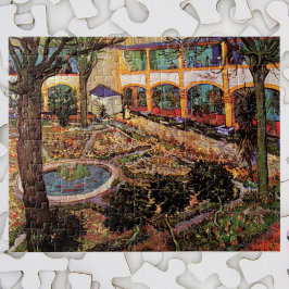 Hospital in Arles - Hof von Vincent van Gogh Puzzle