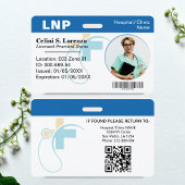 Hospital Medical Employee Photo ID Badge – Medical Ausweis