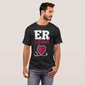 Hospital Nurse Crew Emergency Room Nursing  RN  ER T-Shirt (Vorne ganz)