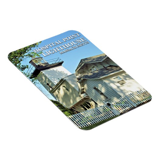 Hospital Point Lighthouse, Massachusetts Magnet (Rechte Seite)