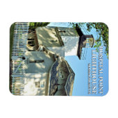 Hospital Point Lighthouse, Massachusetts Magnet (Horizontal)