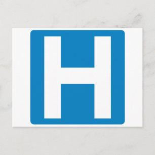 Hospital Zone Postkarte