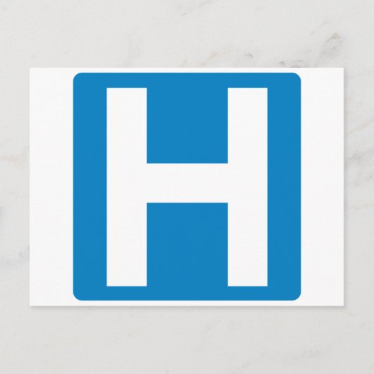 Hospital Zone Postkarte (Vorderseite)
