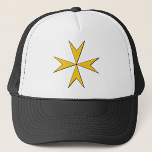 Hospitalers Abzeichen (Malta) Truckerkappe