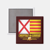 Hospitalet de Llobregat Magnet (Vorderseite/Rückseite)