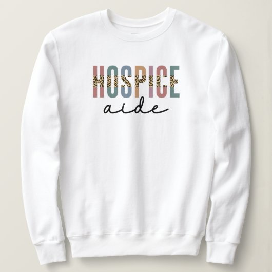 Hospitalhilfe | Pflege von Hospice | Krankenhausve Sweatshirt (Design vorne)