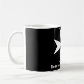 Hospitaller Beausant Bruderschafts-Schwarz-Tasse Kaffeetasse (Links)