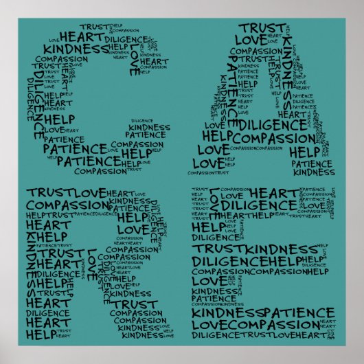 Hospiz-Mitarbeiter verkörpern einen Geist des Gekü Poster (Vorne)