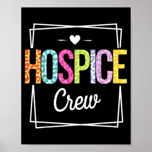 Hospiz-Team Hospizkrankenschwester Poster