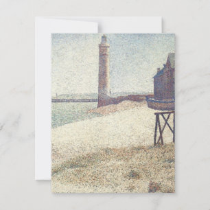 Hospiz und Leuchtturm, Honfleur von Georges Seurat
